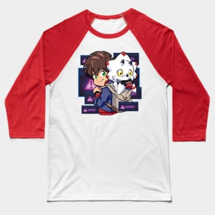 Hiro & Gammamon Baseball T-Shirt